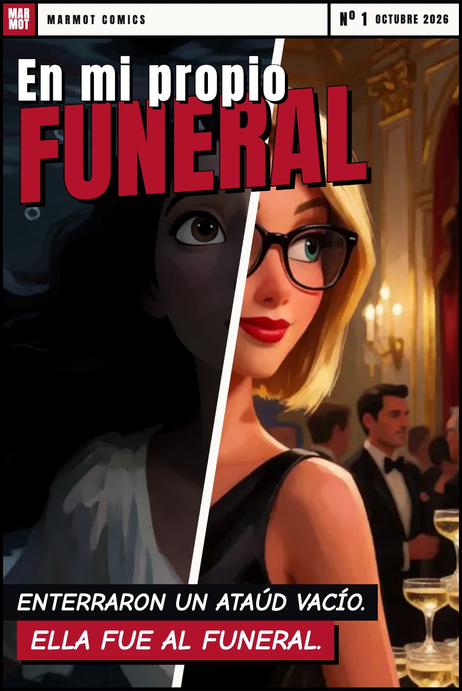 Portada de En mi propio funeral nº 1