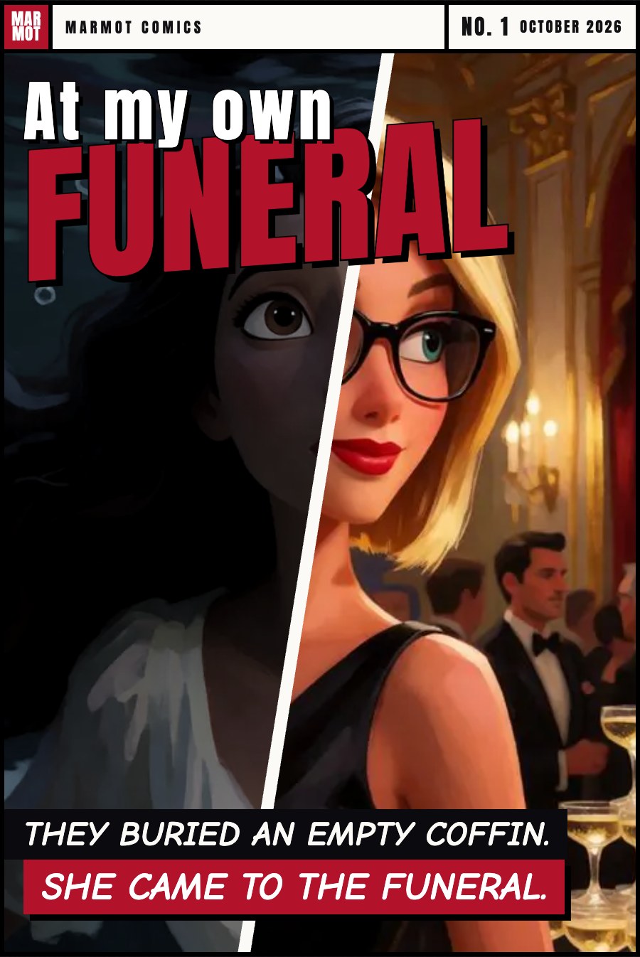 Cover of At My Own Funeral No. 1